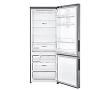 LG Hladnjak sa zamrzivačem u donjem dijelu, DoorCooling<sup>+</sup>™ i ThinQ™ tehnologija, kapacitet 462L, GBB566PZHMN, GBB566PZHMN, thumbnail 3