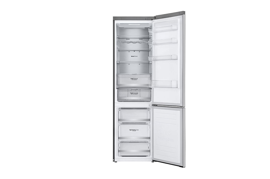 LG Hladnjak sa zamrzivačem u donjem dijelu, DoorCooling<sup>+</sup>™ i ThinQ™ tehnologija, kapacitet 384L, GBB72NSUCN1, GBB72NSUCN1, thumbnail 3