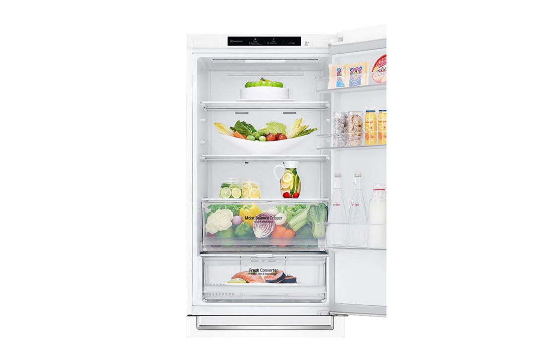 LG Hladnjak sa zamrzivačem u donjem dijelu, DoorCooling<sup>+</sup>™ tehnologija, kapacitet 341L, GBB61SWGGN, GBB61SWGGN, thumbnail 8