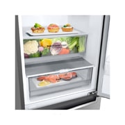 LG Hladnjak sa zamrzivačem u donjem dijelu, DoorCooling<sup>+</sup>™ tehnologija, kapacitet 341L, GBB61PZGGN, thumbnail 7