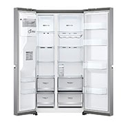 LG Side-by-Side hladnjak, DoorCooling⁺™ i ThinQ™ tehnologija, kapacitet 635L, GSLV71PZLE, GSLV71PZLE, thumbnail 3