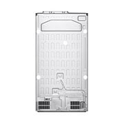 LG InstaView Door-in-Door™ Side-by-Side hladnjak, DoorCooling+™, Craft Ice™ i ThinQ™ tehnologija, kapacitet 635L, back view, GSXV90MCDE, thumbnail 15