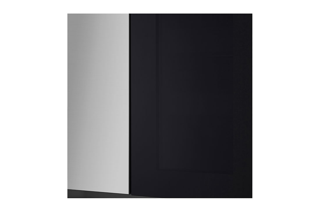 LG InstaView™ Side-by-Side hladnjak, DoorCooling⁺™ i ThinQ™ tehnologija, kapacitet 655L, Fogantyú közeli nézet, GSVV80PYLL, thumbnail 4