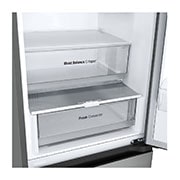 LG Hladnjak sa zamrzivačem u donjem dijelu, DoorCooling+™ tehnologija, kapacitet 387L, Ladica bez hrane, GBV3200CPY, thumbnail 9