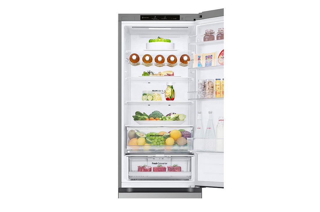 LG Hladnjak sa zamrzivačem u donjem dijelu, DoorCooling+™ tehnologija, kapacitet 387L, Ladica-s-hranom, GBV3200DPY, thumbnail 7