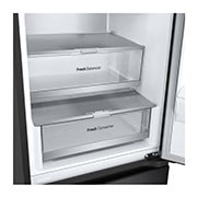 LG Hladnjak sa zamrzivačem u donjem dijelu, DoorCooling+™ tehnologija, kapacitet 387L, Pogled na posudu za led 2, GBV7280DEV, thumbnail 7