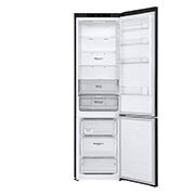 LG Hladnjak sa zamrzivačem u donjem dijelu, DoorCooling+™ tehnologija, kapacitet 384L, Otvorena prednja vrata bez pogleda na hranu, GBP62MCNBC, thumbnail 4