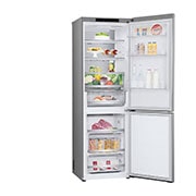 LG Hladnjak sa zamrzivačem u donjem dijelu, DoorCooling+™ tehnologija, kapacitet 344L, Otvorena lijeva vrata s pogledom na hranu, GBV7180CPY, thumbnail 14