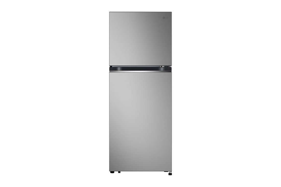 LG Hladnjak sa zamrzivačem u gornjem dijelu, DoorCooling+™ tehnologija, kapacitet 217L, Pogled sprijeda, GTBV22PYGKD
