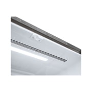 LG InstaView™ hladnjak s četiri vrata, DoorCooling+™, Craft Ice™ i ThinQ™ tehnologija, kapacitet 638L, Pogled s detaljima ručke, GMG960MBEE, thumbnail 10