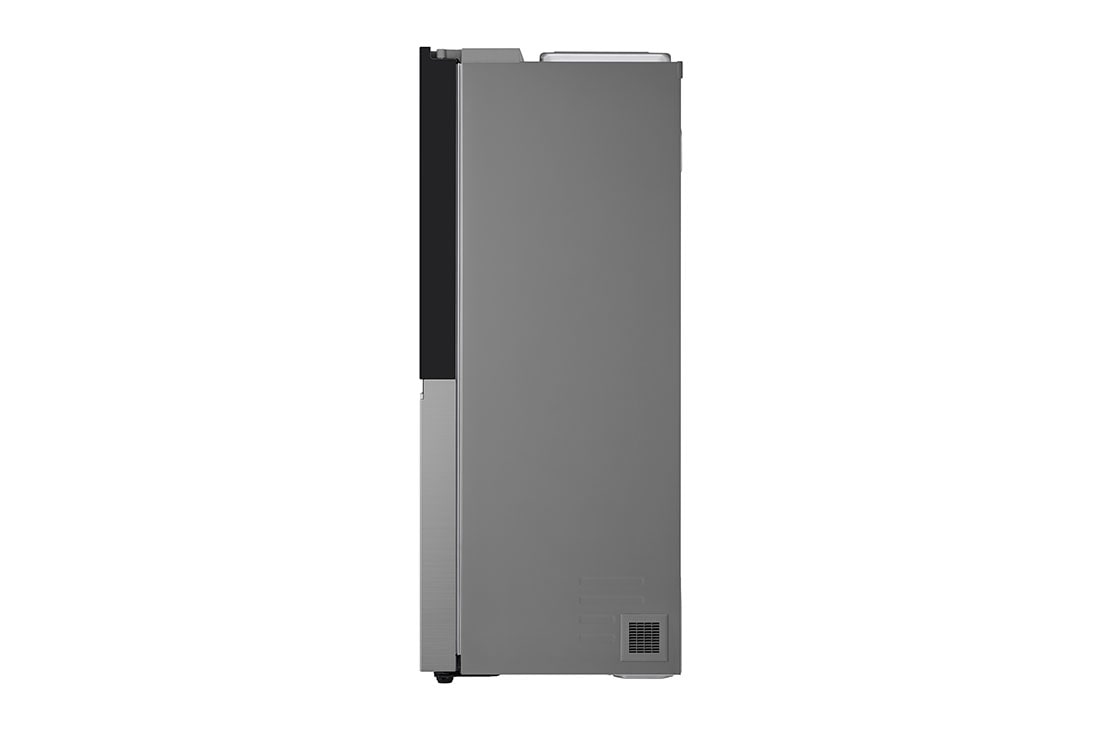 LG InstaView™ Side-by-Side hladnjak, DoorCooling+™ i ThinQ™ tehnologija, kapacitet 635L, Pogled sa strane, GSGV80PYLL, thumbnail 16