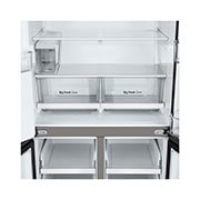 LG Hladnjak s četiri vrata, ThinQ™ tehnologija, kapacitet 508L, Prikaz detalja ladice, GML861PYPE, thumbnail 9