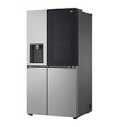 LG InstaView™ Side-by-Side hladnjak, DoorCooling+™ i ThinQ™ tehnologija, kapacitet 635L, Pogled s lijeve strane, GSGV81PYLL, thumbnail 15