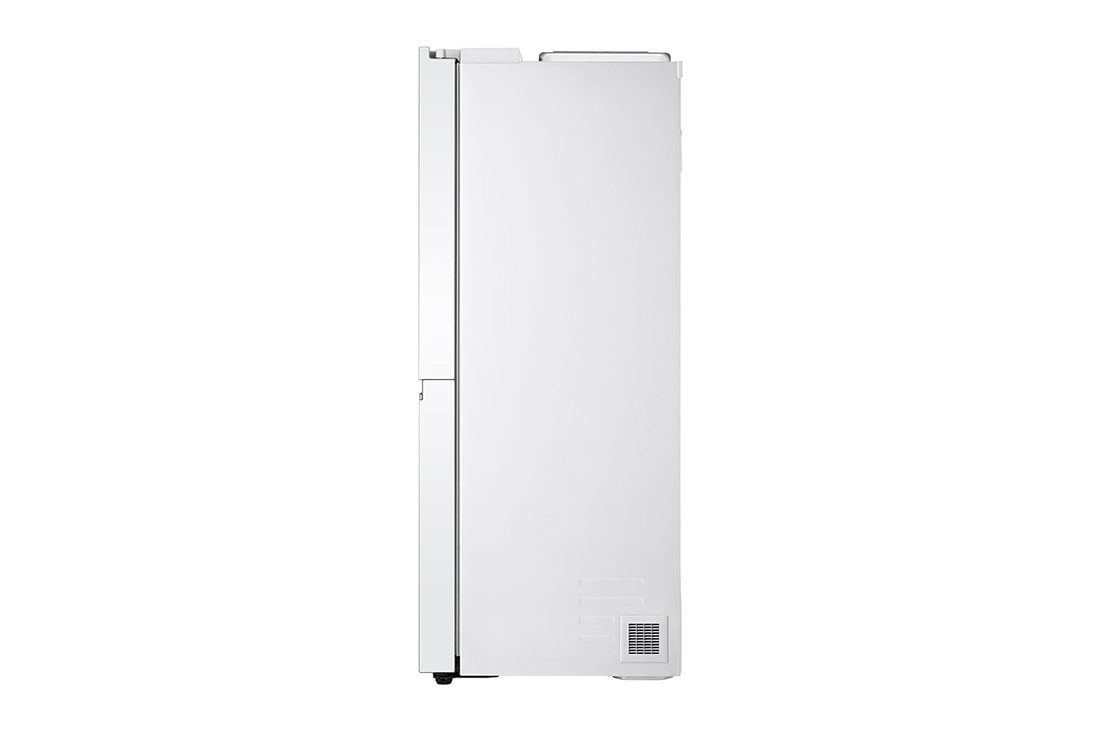 LG Side-by-Side hladnjak, DoorCooling+™ tehnologija, kapacitet 635L, Pogled sa strane, GSLV71SWTE, thumbnail 13