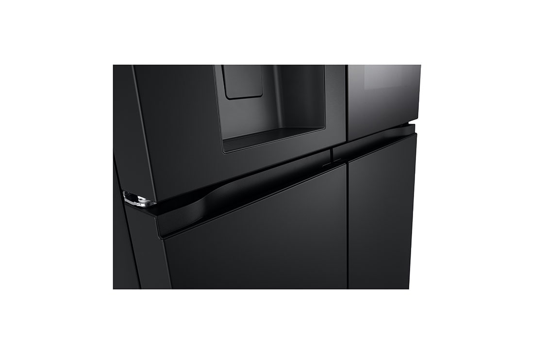 LG InstaView™ hladnjak s četiri vrata, DoorCooling+™ i ThinQ™ tehnologija, kapacitet 508L, handle, GMG860EPBE, thumbnail 3