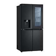 LG InstaView™ hladnjak s četiri vrata, DoorCooling+™ i ThinQ™ tehnologija, kapacitet 508L, left side, GMG860EPBE, thumbnail 16