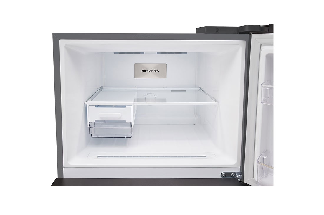 LG Hladnjak sa zamrzivačem u gornjem dijelu, DoorCooling+™ i ThinQ™ tehnologija, kapacitet 461L, Otvorena lijeva vrata bez pogleda na hranu, GTBV44PYBKD, thumbnail 11