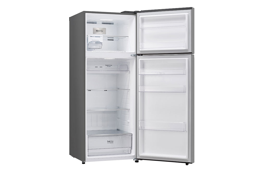 LG Hladnjak sa zamrzivačem u gornjem dijelu, DoorCooling+™ i ThinQ™ tehnologija, kapacitet 461L, Prikaz detalja ladice, GTBV44PYBKD, thumbnail 4