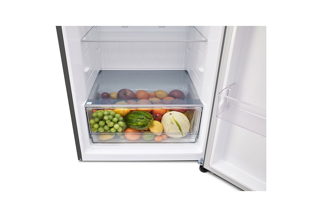 LG Hladnjak sa zamrzivačem u gornjem dijelu, DoorCooling+™ i ThinQ™ tehnologija, kapacitet 461L, Door cooling i LED osvjetljenje, GTBV44PYBKD, thumbnail 6