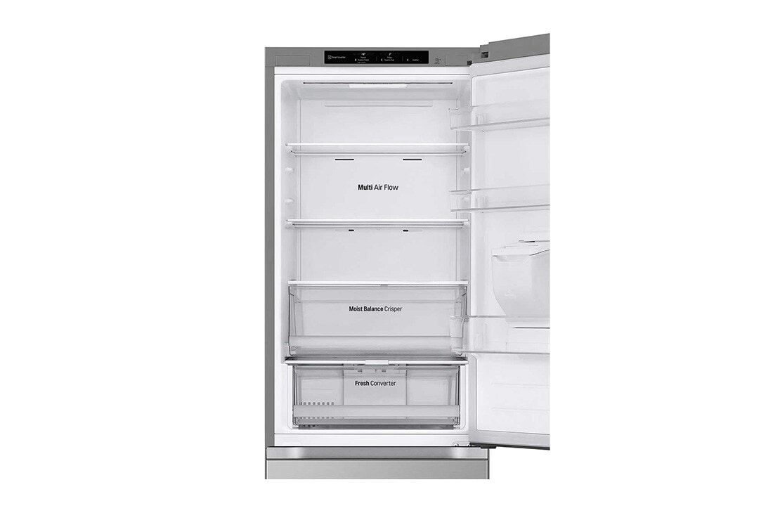 LG Hladnjak sa zamrzivačem u donjem dijelu, DoorCooling⁺™ tehnologija, kapacitet 343L, Otvorena lijeva vrata bez pogleda na hranu, GBF3102DPY, thumbnail 16