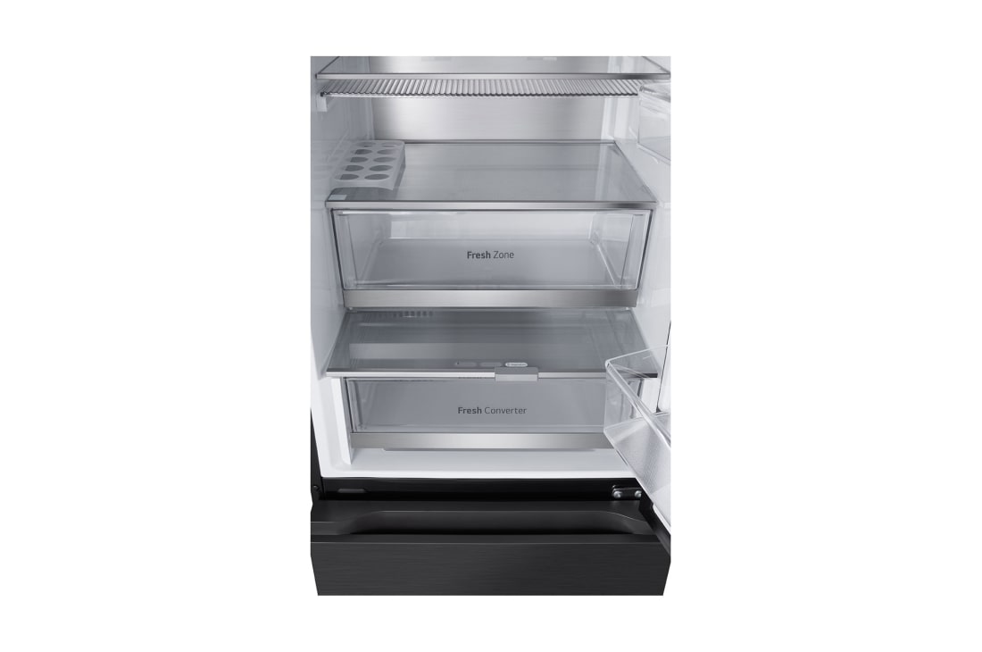 LG InstaView™ hladnjak sa zamrzivačem u donjem dijelu, DoorCooling⁺™ i ThinQ™ tehnologija, kapacitet 349L, Prikaz detalja ladice, GBG7190CEV, thumbnail 11