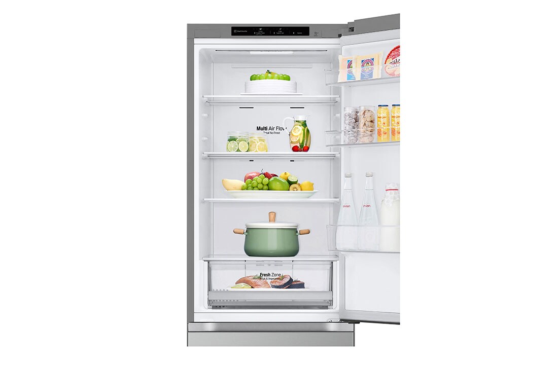 LG Hladnjak sa zamrzivačem u donjem dijelu, DoorCooling+™ tehnologija, kapacitet 387L, Prikaz detalja ladice, GBV22L0EPY, thumbnail 10