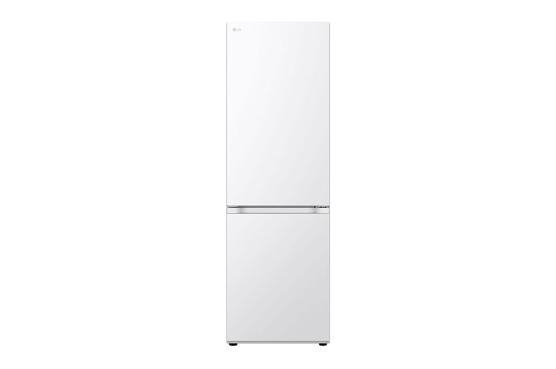 LG Hladnjak sa zamrzivačem u donjem dijelu, DoorCooling+™ tehnologija, kapacitet 344L, Pogled sprijeda, GBV21L0ESW