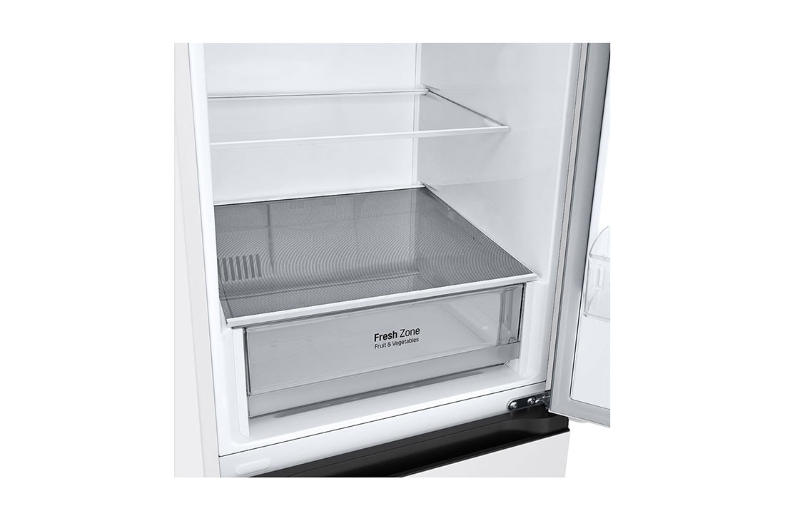 LG Hladnjak sa zamrzivačem u donjem dijelu, DoorCooling+™ tehnologija, kapacitet 344L, Ladica s hranom, GBV21L0ESW, thumbnail 12