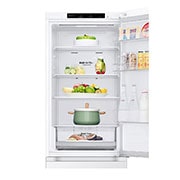LG Hladnjak sa zamrzivačem u donjem dijelu, DoorCooling+™ tehnologija, kapacitet 344L, Otvorena prednja vrata s pogledom na hranu, GBV21L0ESW, thumbnail 7