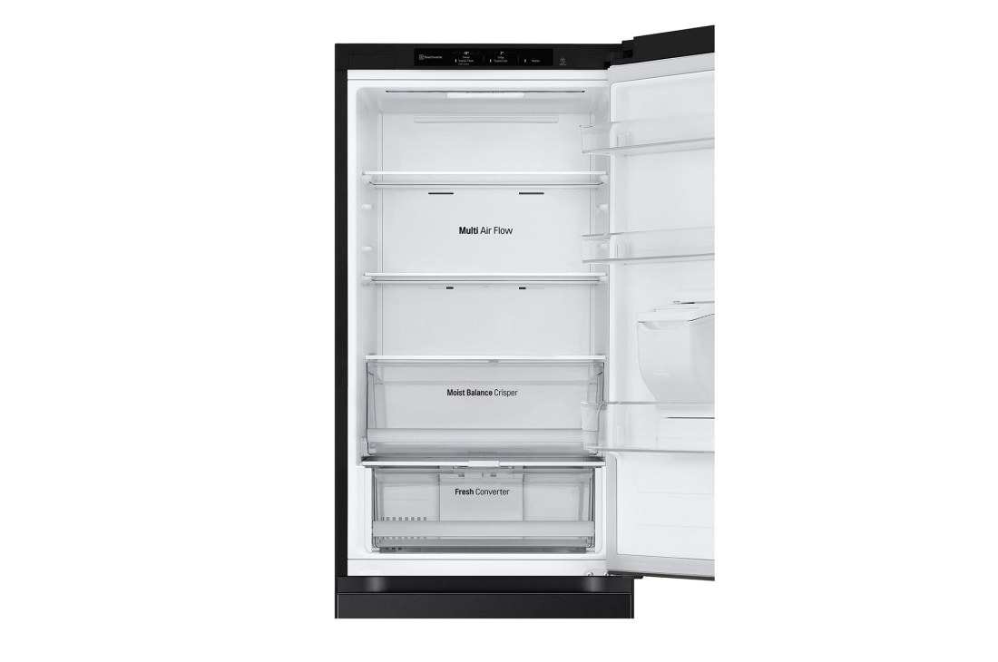 LG Hladnjak sa zamrzivačem u donjem dijelu, DoorCooling⁺™ tehnologija, kapacitet 343L, Prikaz detalja ladice, GBF3102EEV, thumbnail 11