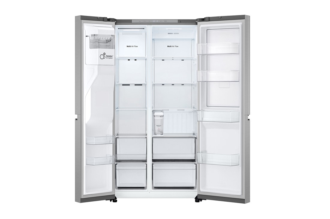 LG Door-in-Door™ Side-by-Side hladnjak, kapacitet 641L, Otvorena prednja vrata bez pogleda na hranu, GSJC41PYPE, thumbnail 3