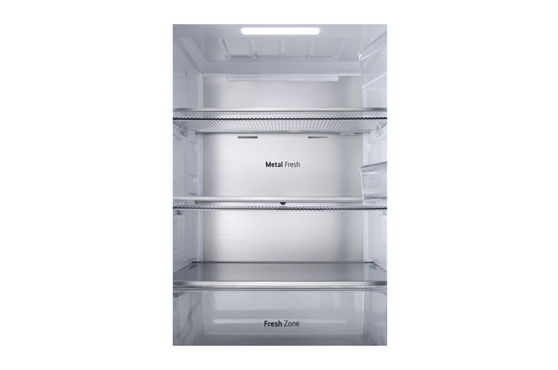 LG InstaView™ hladnjak sa zamrzivačem u donjem dijelu, DoorCooling<sup>+</sup>™ i ThinQ™ tehnologija, kapacitet 349L, Ladica s hranom, GBG5160CEV, thumbnail 8