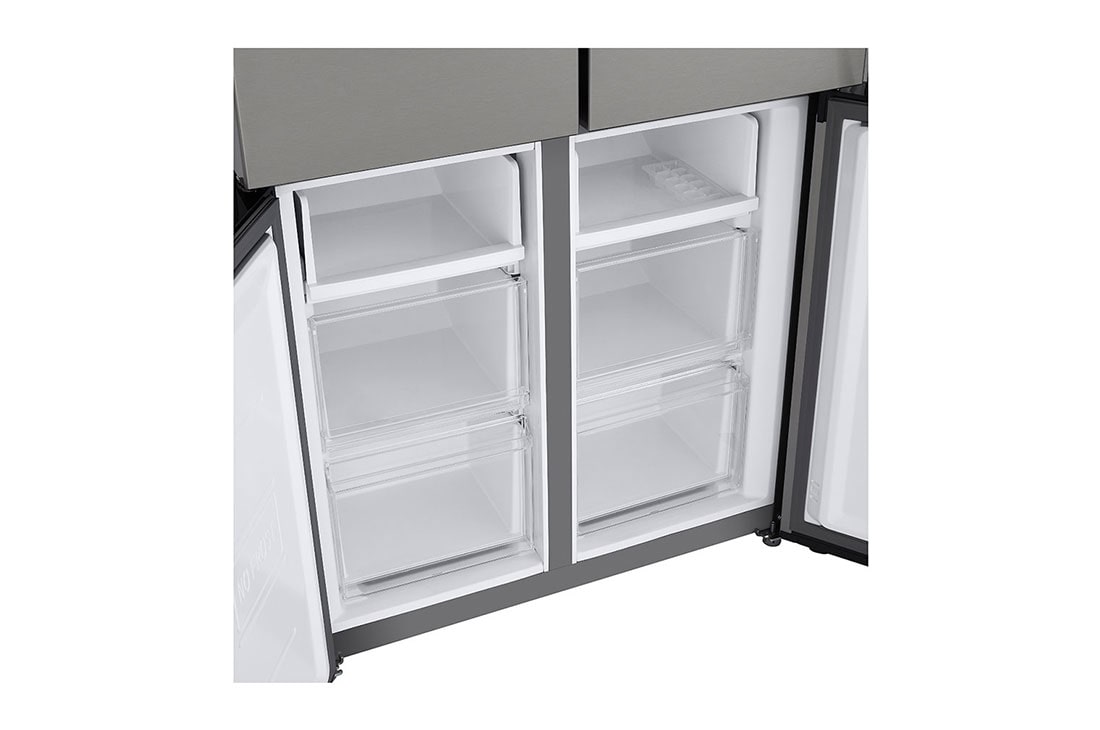 LG Hladnjak s četiri vrata, kapacitet 474L, Ladica bez  hranom, GMM41MSBEM, thumbnail 10