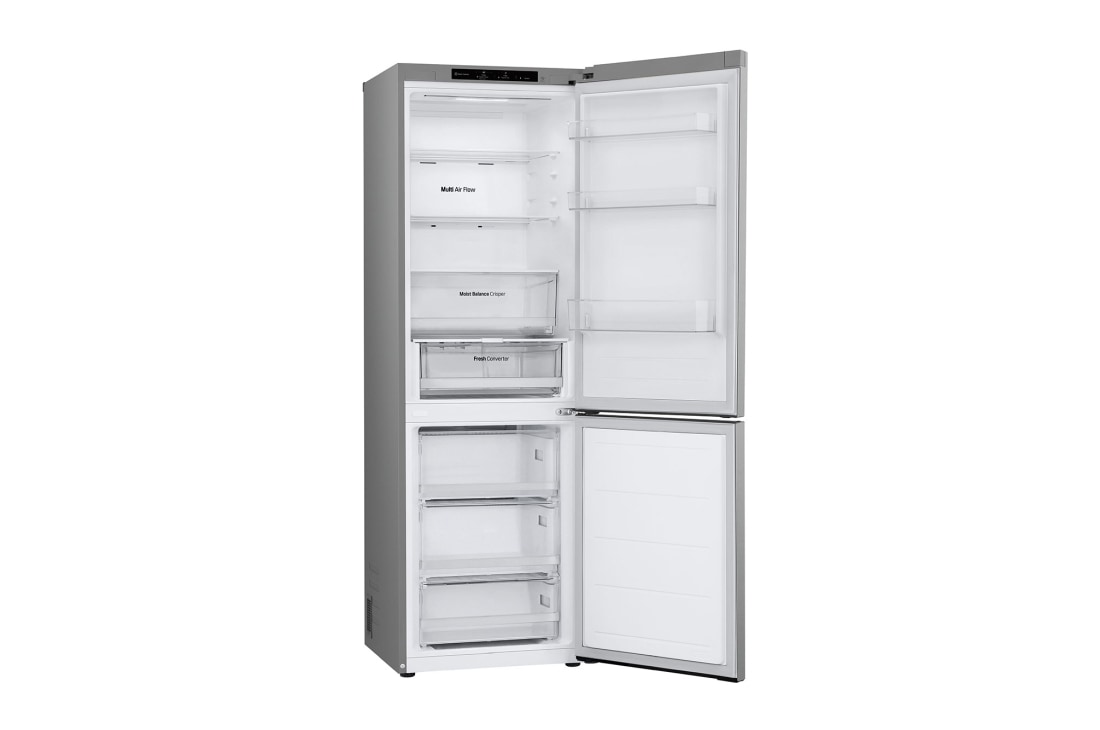 LG Hladnjak sa zamrzivačem u donjem dijelu, Fresh Converter i ThinQ™ tehnologija, kapacitet 344L, Pogled s desne strane, GBV3100APY, thumbnail 14