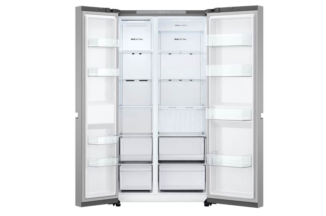 LG Side-by-Side hladnjak, kapacitet 664L, Otvorena prednja vrata bez pogleda na hranu, GSBC40PYPE, thumbnail 2