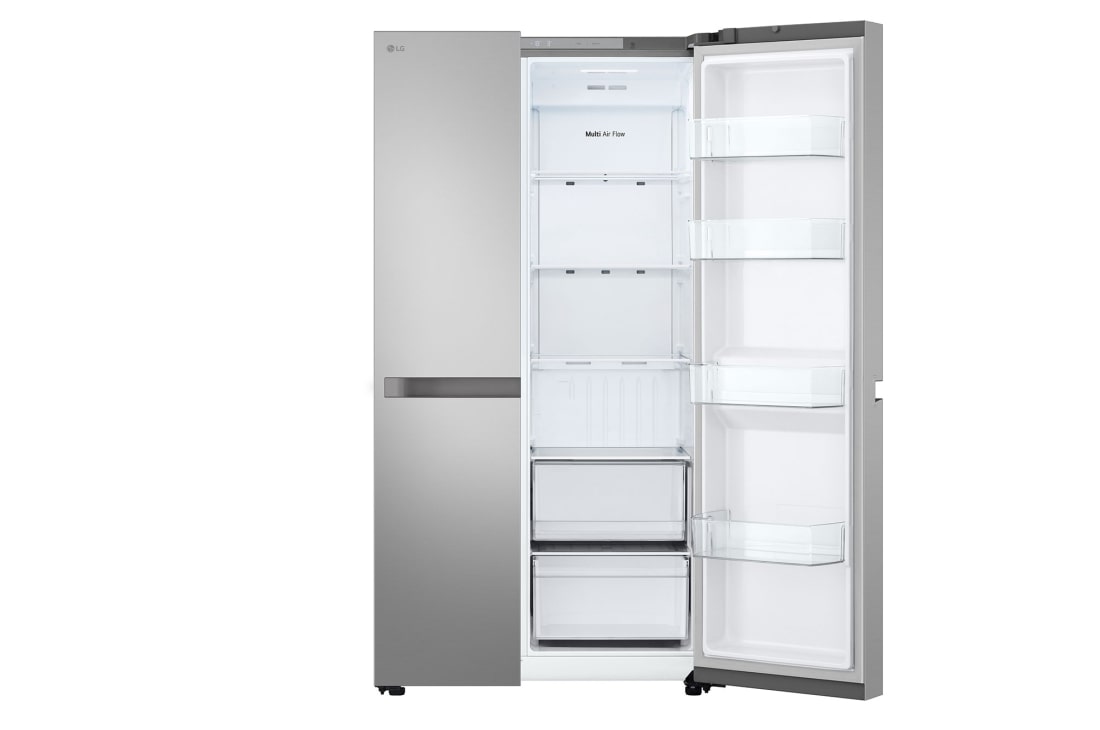 LG Side-by-Side hladnjak, kapacitet 664L, Otvorena lijeva vrata bez pogleda na hranu, GSBC40PYPE, thumbnail 5