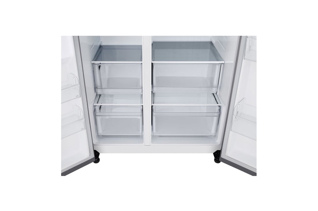 LG Side-by-Side hladnjak, kapacitet 664L, Ladica bez hrane, GSBC40PYPE, thumbnail 7