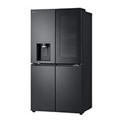 LG InstaView™ hladnjak s četiri vrata, DoorCooling+™ i ThinQ™ tehnologija, kapacitet 646L, Pogled s desne strane, GMK960EV2E, thumbnail 13