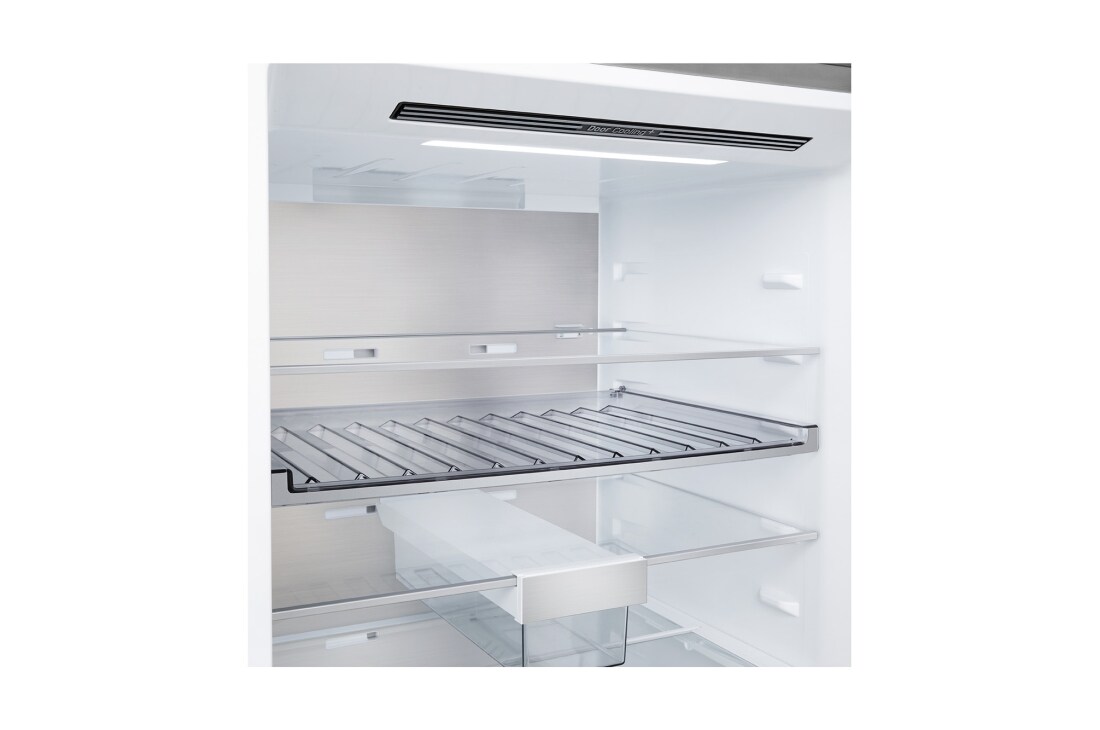 LG Hladnjak sa zamrzivačem u donjem dijelu, DoorCooling+™ i ThinQ™ tehnologija, kapacitet 465L, Ladica bez hrane, GBBW726CMB, thumbnail 7