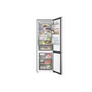 LG Hladnjak sa zamrzivačem u donjem dijelu, DoorCooling+™ i ThinQ™ tehnologija, kapacitet 465L, Otvorena prednja vrata bez pogleda na hranu, GBBW726CMB, thumbnail 3