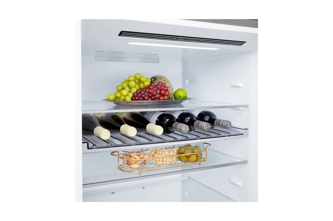 LG Hladnjak sa zamrzivačem u donjem dijelu, DoorCooling+™ i ThinQ™ tehnologija, kapacitet 465L, Ladica bez hrane, GBBW322CPY, thumbnail 10
