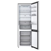 LG Hladnjak sa zamrzivačem u donjem dijelu, DoorCooling+™ i ThinQ™ tehnologija, kapacitet 465L, Otvorena prednja vrata s pogledom na hranu, GBBW322CPY, thumbnail 2
