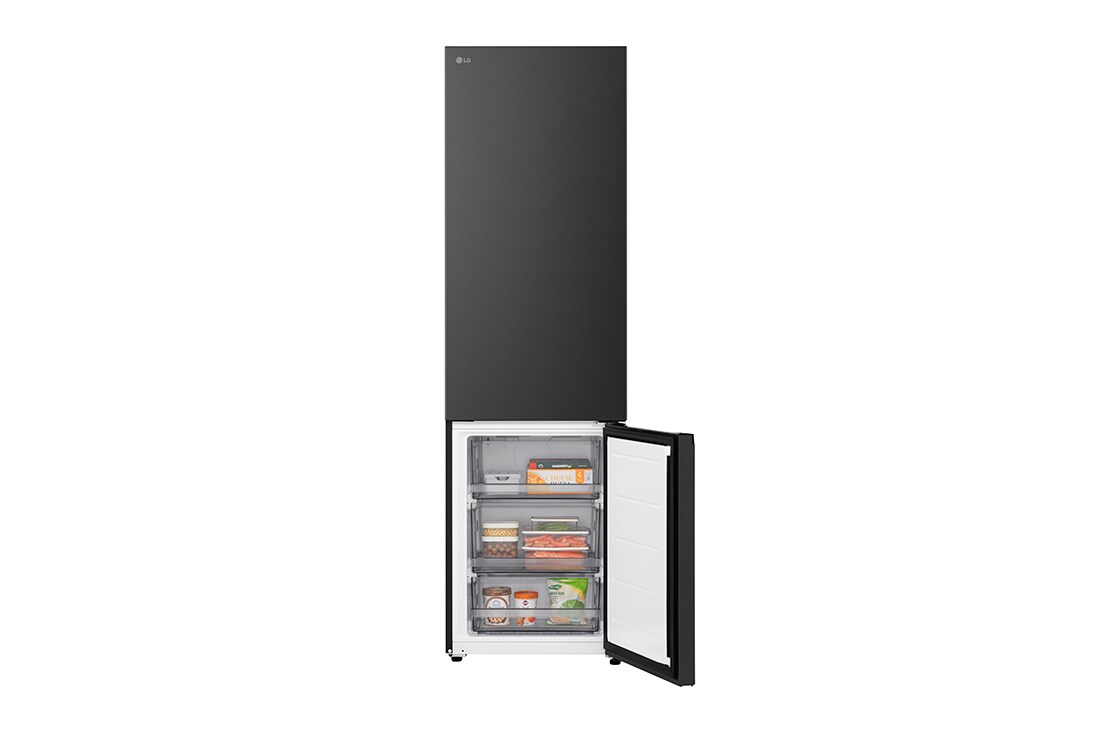 LG Hladnjak sa zamrzivačem u donjem dijelu, DoorCooling+™ i ThinQ™ tehnologija, kapacitet 375L, Ladica s hranom, GBBS322CEV, thumbnail 7