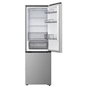 LG Hladnjak sa zamrzivačem u donjem dijelu, DoorCooling+™ i ThinQ™ tehnologija, kapacitet 333L, Prednja gornja vrata otvorena bez pogleda na hranu, GBBSJ10DPY, thumbnail 4