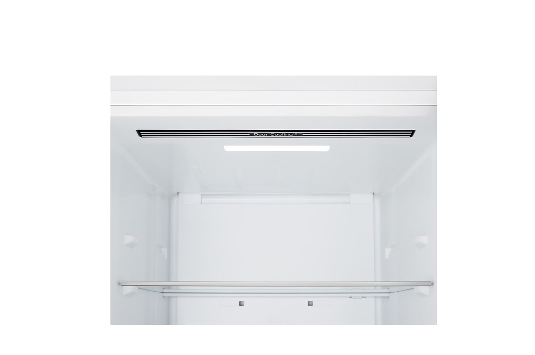 LG Hladnjak sa zamrzivačem u donjem dijelu, DoorCooling+™ i ThinQ™ tehnologija, kapacitet 375L, Pogled s lijeve strane, GBBSJ2CCSW, thumbnail 8