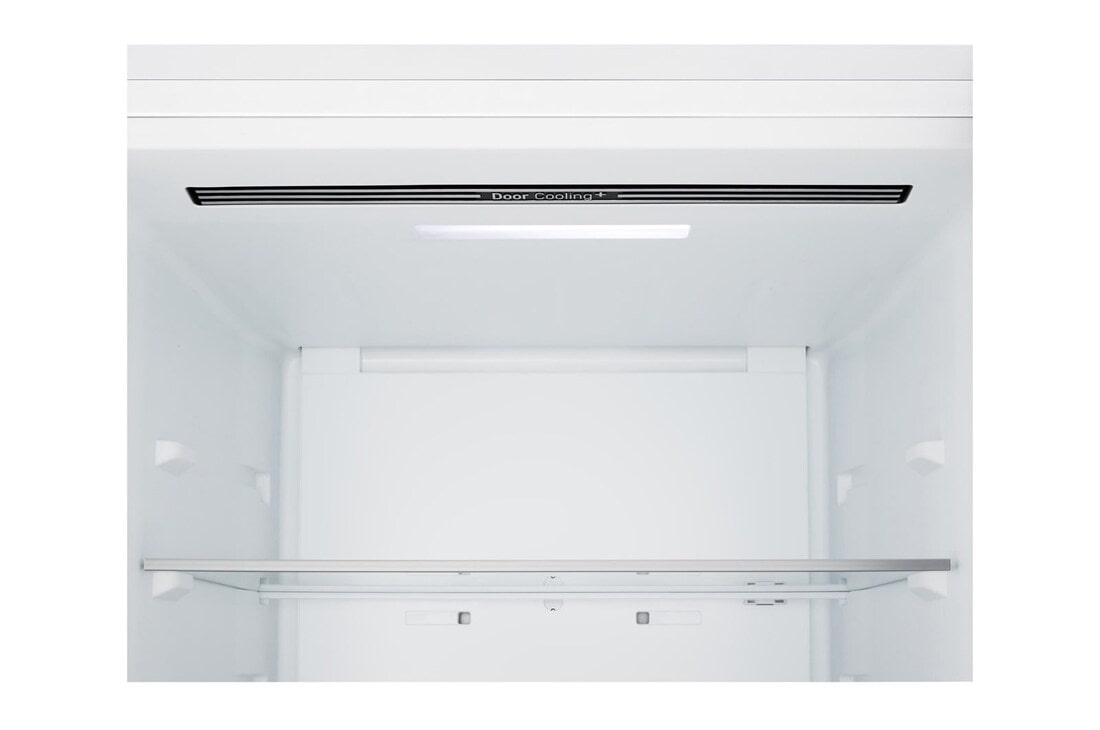 LG Hladnjak sa zamrzivačem u donjem dijelu, DoorCooling+™ i ThinQ™ tehnologija, kapacitet 333L, Otvorena lijeva vrata bez pogleda na hranu, GBBSJ10ESW, thumbnail 8