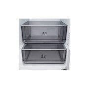 LG Hladnjak sa zamrzivačem u donjem dijelu, DoorCooling+™ i ThinQ™ tehnologija, kapacitet 333L, Pogled s desne strane, GBBSJ10ESW, thumbnail 10