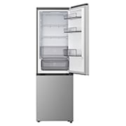 LG Hladnjak sa zamrzivačem u donjem dijelu, DoorCooling+™ i ThinQ™ tehnologija, kapacitet 333L, Prednja gornja vrata otvorena bez pogleda na hranu, GBBSJ11DPY, thumbnail 4