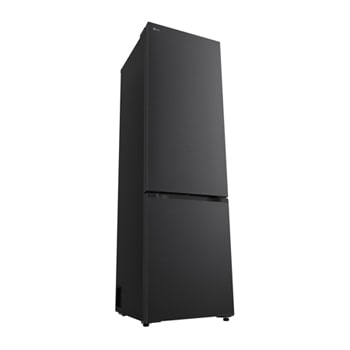 LG Hladnjak sa zamrzivačem u donjem dijelu, DoorCooling+™ i ThinQ™ tehnologija, kapacitet 375L, Pogled sa strane, GBBS726CEV, thumbnail 14