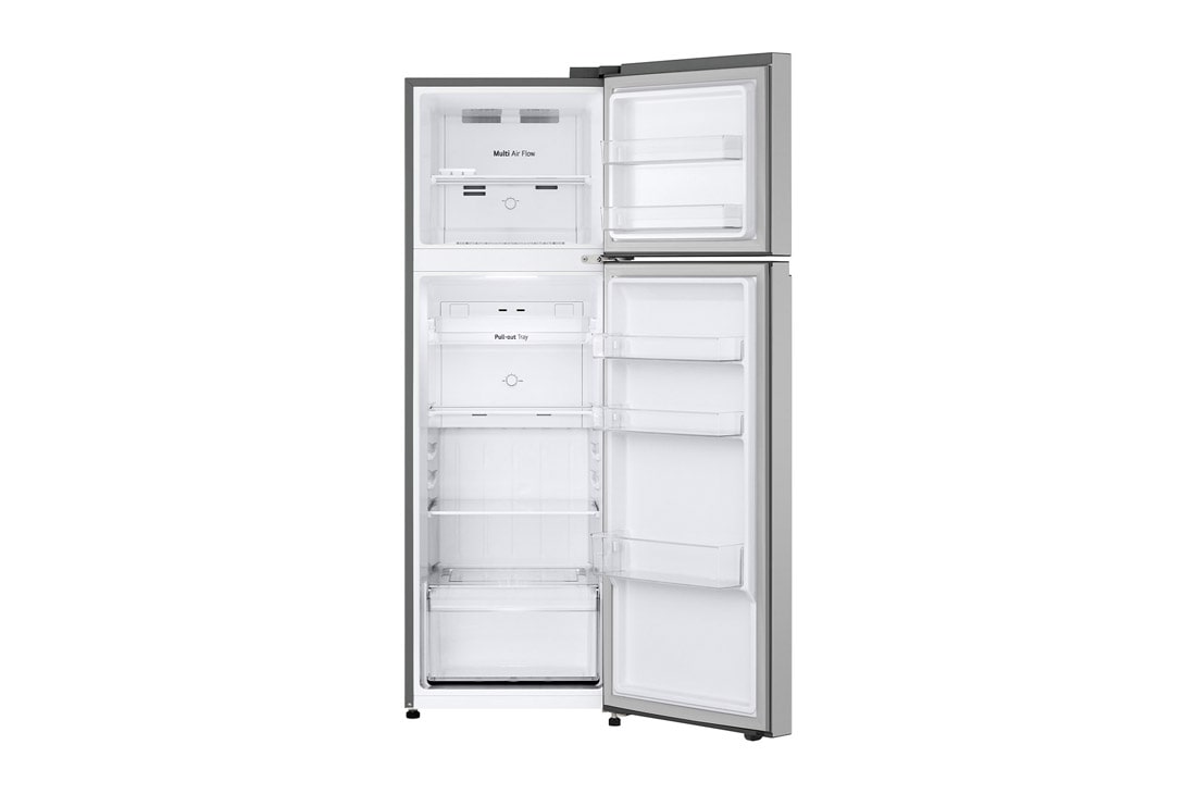 LG Hladnjak sa zamrzivačem u gornjem dijelu, DoorCooling+™ tehnologija, kapacitet 266L, Otvorena prednja vrata s pogledom na hranu, GTBV20PYZJD, thumbnail 2